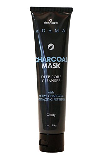 Zion Health Kömür Yüz Maskesi-Volkanik killi Yoğun Arındırıcı Maske-4oz