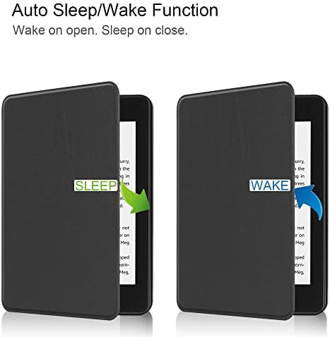 Kindle 10th Gen 2019 için Kılıf Yayınlandı (Model No. J9G29R) - Otomatik Uyandırma/Uyku Özellikli Dayanıklı Kapak