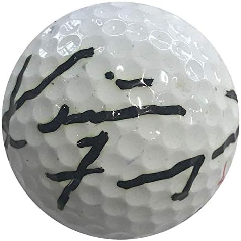 Keith Fergus İmzalı Başlık Listesi 7 Golf Topu-İmzalı Golf Topları