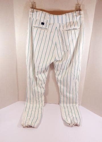 1999 Florida Marlins Dunwoody 49 Oyun Kullanılmış Beyaz Pantolon DP32857 - Oyun Kullanılmış MLB Pantolon