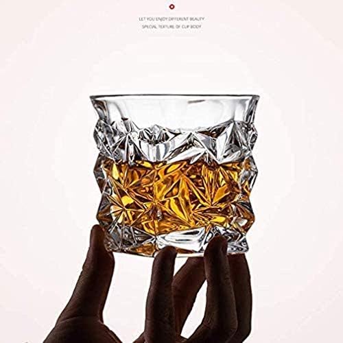 Sobriety viski bardağı, Eski Moda Çift Duvar Kristal Bardak, Bourbon Kokteyl Scotch Votka Gözlük, içme bardakları,