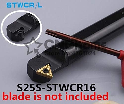 FİNCOS S25S-STWCR16/ S25S-STWCL16, 60 Derece İç Dönüm Aracı, Torna Aracı Sıkıcı bar, CNC Torna Aracı, Takım Torna