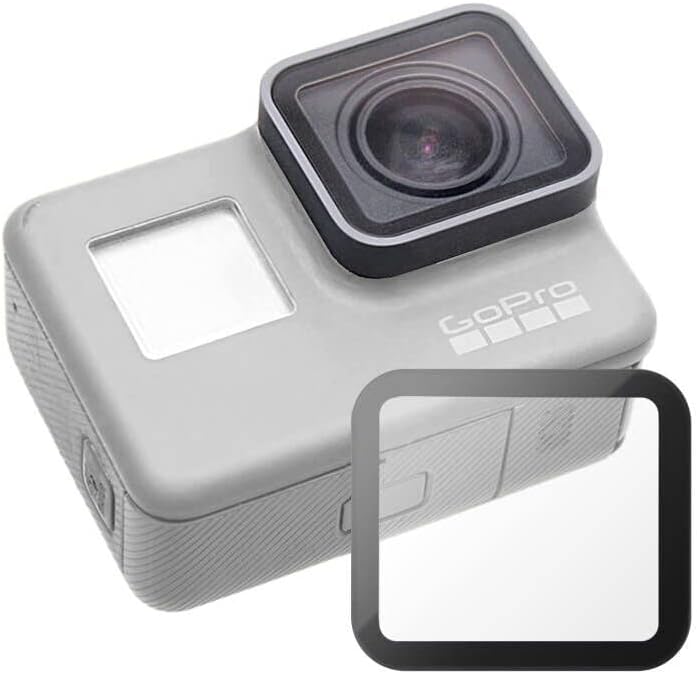 MODJUEGO lens camı Kapak Değiştirme GoPro Hero 7 Gümüş / Hero 7 Beyaz Kamera Onarım Bölümü