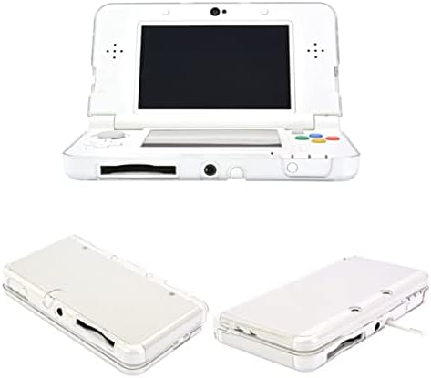 3DS XL/3DS LL Koruyucu Temizle Kristal Koruyun Sert Koruma Kabuk deli kılıf Kapak Değiştirme Nintendo Yeni 3DS XL