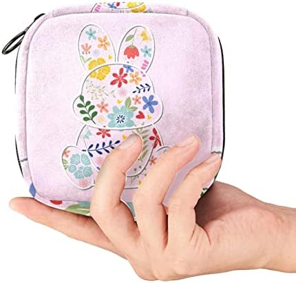 ORYUEKAN Sıhhi Peçete Saklama Çantası, Taşınabilir Kullanımlık Regl Pad fermuarlı çantalar, Kadınlar Kızlar için Tampon