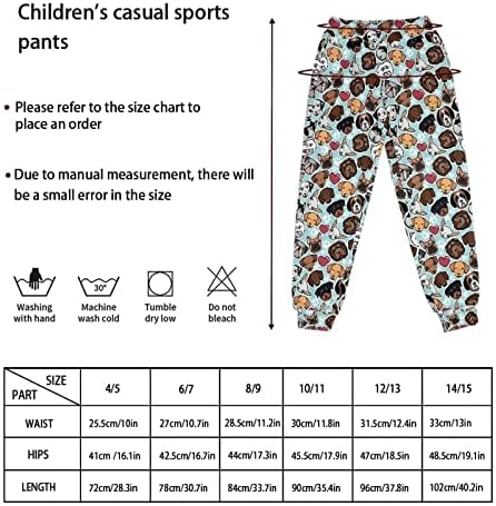 U TASARIMLAR Çocuklar Atletik Sweatpants rahat Pantolon Dans Pantolon Spor Koşu koşucu pantolonu Dışarı Çıkmak Pantolon