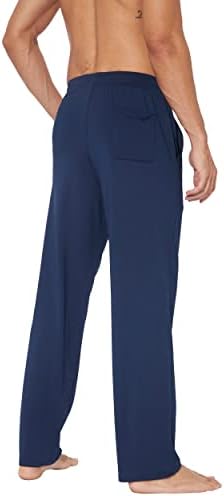 XELORNA erkek Aktif Yoga Sweatpants Atletik Pantolon Elastik Bel Koşu Koşu Pantolon Rahat Jersey cepli pantolon