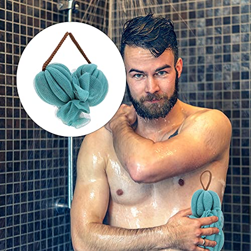 FRCOLOR 6 pcs Uzun Scrubber: Pratik Topları Dekoratif Kolları ile Ev Fırça Lif Kabağı Örgü Temizleme Banyo Lif Kabağı