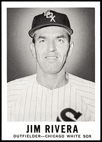 1960 Yaprak 55 Jim Rivera Chicago White Sox (Beyzbol Kartı) NM White Sox