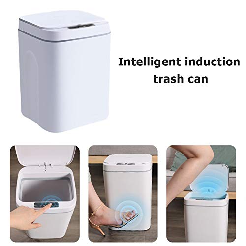 ZHAOLEI Akıllı çöp tenekesi Otomatik sensörlü çöp kovası Akıllı Sensör Elektrikli çöp kutusu Ev çöp kutusu Mutfak