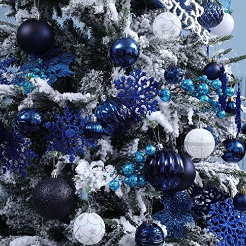 34ct Noel Top Süsler - Kırılmaz Plastik Noel Süsler Asılı Top Baubles Noel Ağacı Seti Süsler Noel Tatil Düğün Parti