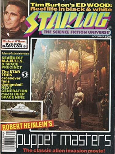 Starlog 208 (Gazete Bayii ) VF; Starlog çizgi roman / Dergi Kukla Ustaları