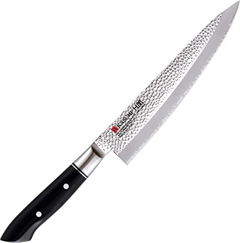 Due Cigni K-78020 Kasumi Japon Profesyonel Gyuto şef bıçağı, 20 cm, Paslanmaz Çelik, Siyah