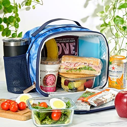 Fit + Taze Josie Yetişkin Yalıtımlı öğle yemeği çantası Kadınlar bir öğle yemeği kutusu veya öğle yemeği çantası olarak