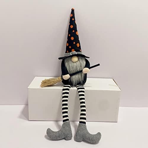 JackRuler Cadılar Bayramı Gnome Peluş masa süsü s masa süsü Meçhul Bebek Dekoratif Süs Kadın Heykeli (A, Bir Boyut)