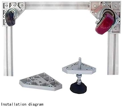 DAĞ ADAMLARI Dayanıklı Aksesuarlar 2 adet CNC 3D Yazıcı Bağlantı Plakası Köşe 90 Derece Birleştirme Plakası AB Standardı