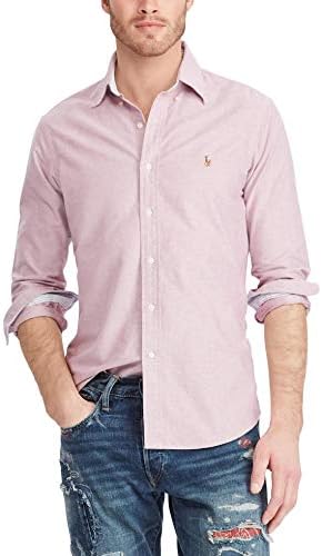 Ralph Lauren Polo Erkek Uzun Kollu Düğmeli Oxford Gömlek