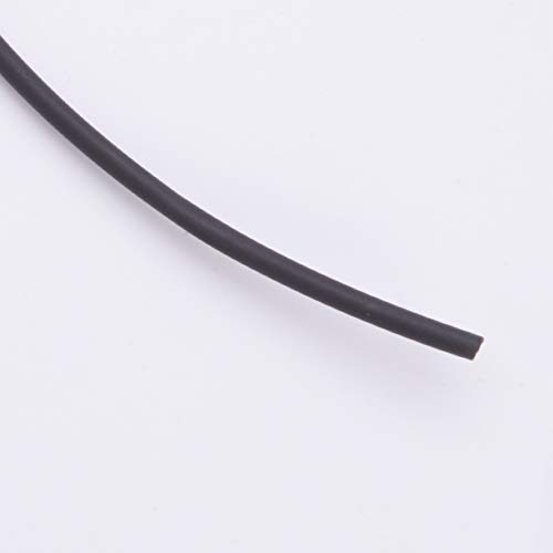 1 Adet ısı Shrink boru,2: 1 Siyah Bettomshin Elektrik teli Cable ≥600V & 248°F, 6 m x 1mm(LxDia) Shrink Wrap uzun