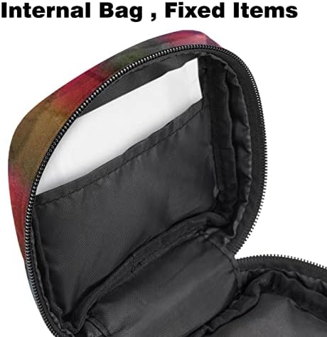 ORYUEKAN temizlik peçeteleri saklama çantası, Taşınabilir Kullanımlık Regl Pad fermuarlı çantalar, Tampon çanta Kadın
