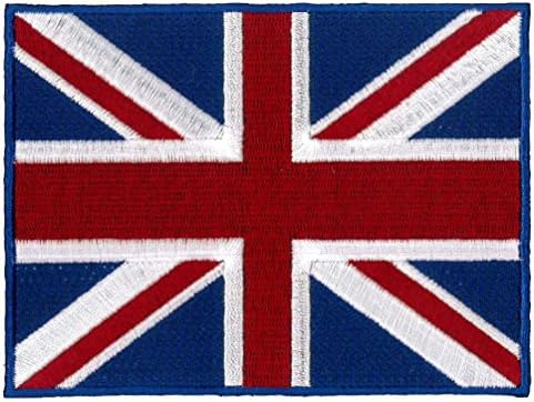 Union Jack (Büyük Britanya) Büyük Arka Yama (20 cm x 15 cm) 8 x 6