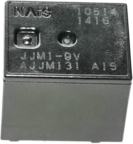 AGOUNOD Röle 1 ADET JJM1-12V JJM1-9V Otomatik Röle AJJM131 9 V 12 V DIP5 12VDC 9VDC (Boyut: JJM1-12V)