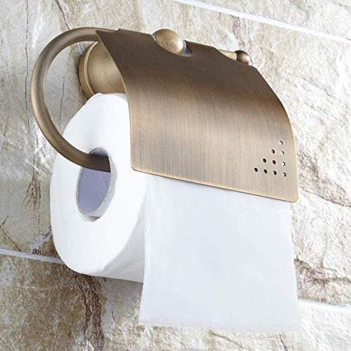CDYD Katı Pirinç rulo kağıt havlu tutucu Klasik Banyo Aksesuarları Tuvalet kağıdı rulo kağıt havlu tutucu