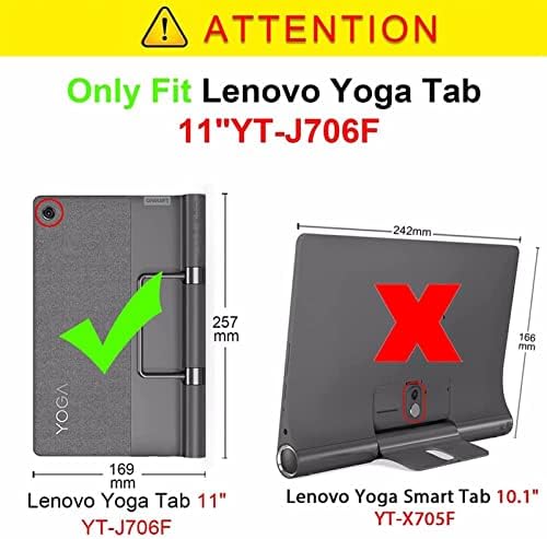 ORANXİN Kılıf için Lenovo Yoga Tab 11-Yumuşak Silikon Darbeye Dayanıklı Kauçuk Kabuk Koruyucu Kapak için Lenovo Yoga