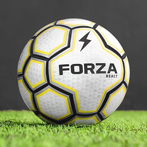 FORZA Pro GK React Futbol Topları (Düzensiz Sıçrama) - Kaleci Reflekslerini ve Oyuncu Tepkilerini İyileştirmek için