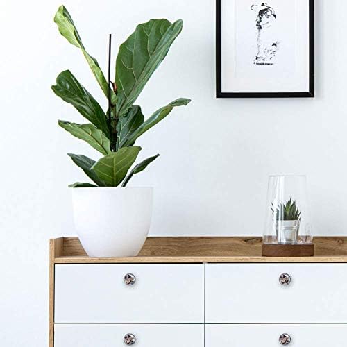Idealıy Tropikal Bitkiler Kapı Çekmece çekme kolu mobilya dekorasyonu için Mutfak Dolabı Tuvalet Masası