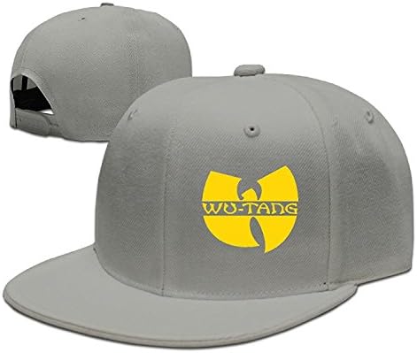 Wu Tang Clan Klasik Sarı Logo Düz Ayarlanabilir Kap Snapback Şapka