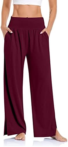 Düz Bacak Joggers Kadın Çalışma Uzun Vintage Pantolon Sonbahar Serin Gevşek Katı Cepler ıle Yüksek Bel Rahat Pantolon