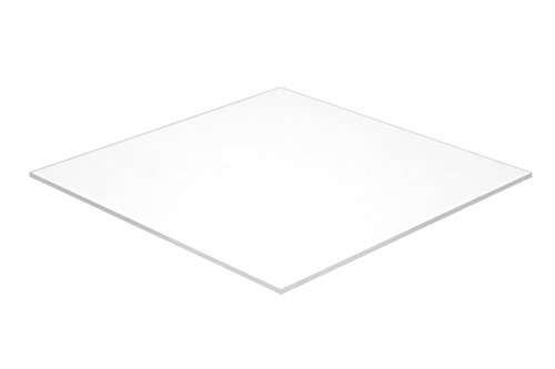 Falken Design WT3015-3-8/1236 Akrilik Beyaz Levha, Opak, 12 x 36, 3/8 Kalınlığında
