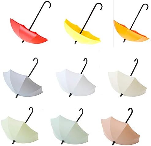 Şemsiye Kanca 9 PCS Set Yaratıcı Renkli Şemsiye Kanca için Tuşları Programı Yapışkan Muti Fonksiyonu Duvara Monte