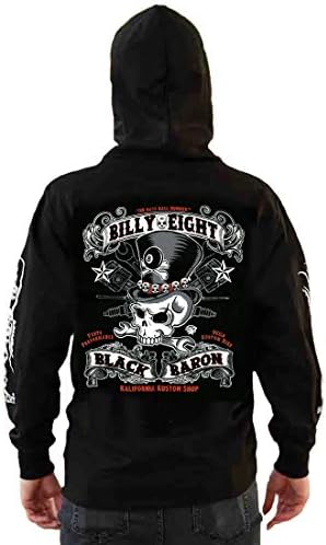 Darkside Siyah Baron - Kapüşonlu Sweatshirt Billy Eight