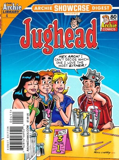 Archie Vitrin Özeti 4 VF / NM; Archie çizgi romanı / Jughead