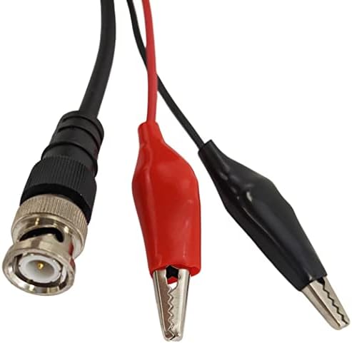 EX ELECTRONİX EXPRESS BNC Kırmızı ve Siyah Timsah Klipler Testi Kurşun Kablo, 36 Uzunluk
