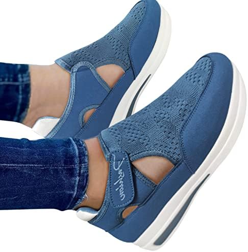 Kadınlar için ayakkabı Üzerinde Kayma, kadın yürüyüş ayakkabısı Açık Hafif Nefes Koşu Atletizm Tenis Sneakers
