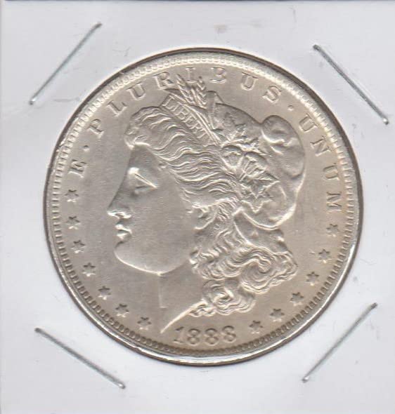 1888 O Morgan (1878-1921) (%90 Gümüş) Dolaşımsız Yaklaşık 1 Dolar