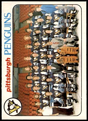 1978 O-Pee-Chee 204 Penguenler Takım Penguenler (Hokey Kartı) NM Penguenler