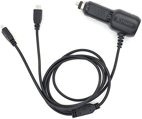 Talkabout Y Kablosu Araç şarj adaptörü ile Çift Mikro USB Motorola Radyolar için Seyahat araba şarjı T200 T400 T460