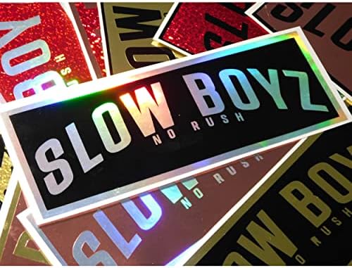 Gy Vinil Sanat X 2 Yavaş Boyz Tokat Arka Cam Çıkartması Araba Sticker Afiş Grafik JDM Duruş KDM