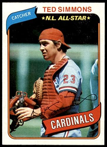 1980 Topps 85 Ted Simmons St. Louis Kardinalleri (Beyzbol Kartı) NM + Kardinaller
