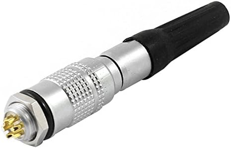 Aexit 8mm Konu Ses ve Video Aksesuarları 6 Pin Kauçuk Tüp Hızlı Havacılık Konektörü DC Konnektörler ve Adaptörler