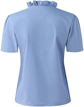 Bayan Kısa Kollu Gömlek Yaz Üstleri Rahat Dışarı Çıkmak Üst 2023 Moda Sevimli Grafik Tees Gevşek Vintage Bluz Tunik