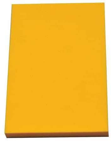 Clark Foam Kitting Sheet, Polietilen, Sarı, 1/8 inç - 1001307Y 2'li Paket