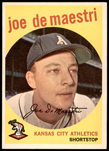 1959 Topps 64 Joe DeMaestri Kansas City Atletizm (Beyzbol Kartı) ESKİ/MT Atletizm