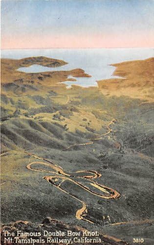 Mt. Tamalpais Demiryolu, Kaliforniya Kartpostalı