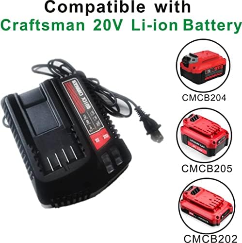 Craftsman V20 20V USB Pil Şarj Cihazının değiştirilmesi CMCB102 CMCB100 CMCB102 CMCB104 CMCB124 CMCB101, Craftsman