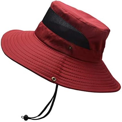 Örgü Erkek Açık Nefes Şapka Katlanabilir Şapka Erkekler için Balıkçı Kova güneşlikli kep Beyzbol Kapaklar güneş şapkaları