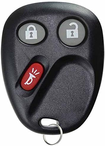 KeylessOption Yedek 3 Düğme Anahtarsız Giriş uzaktan kumandalı anahtar Fob için 15008008, 15008009, 15051014